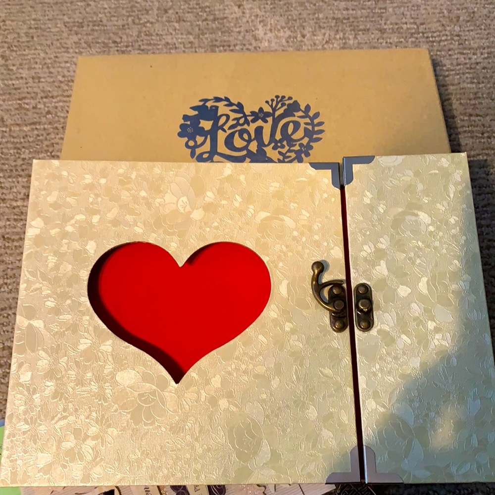 Memory book with over 70 Decorative stickers for a wedding.